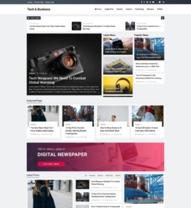 Digital Newspaper WordPress Theme | 5k+ active installations
