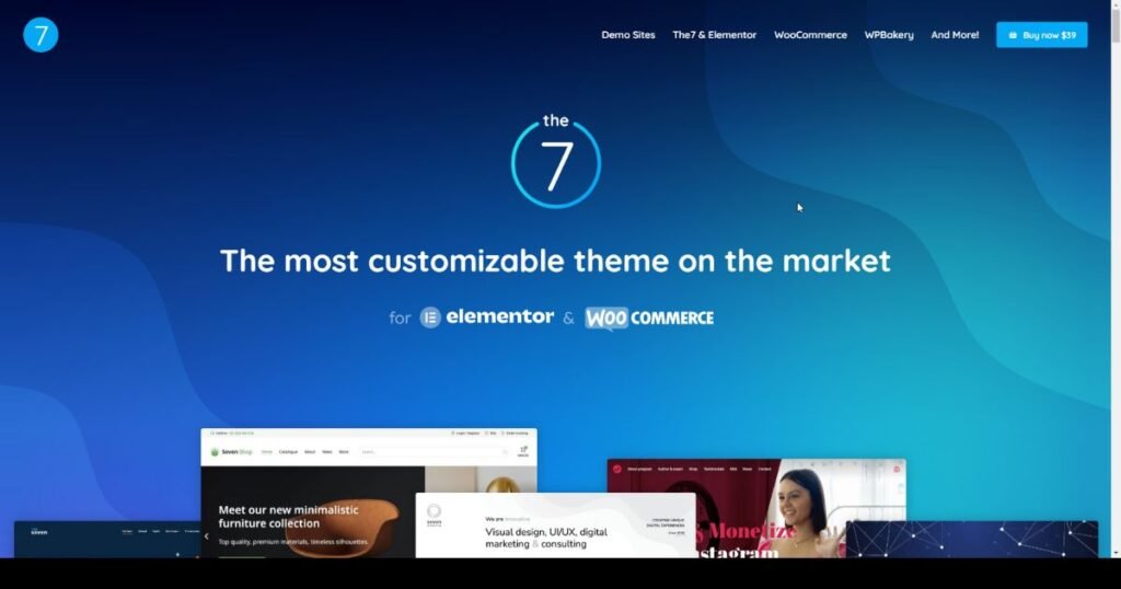 JupiterX is a versatile and responsive WordPress theme that has been created to be user-friendly.