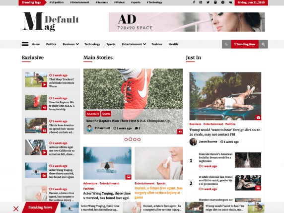 25+ Best Free Magazine WordPress Themes 2024