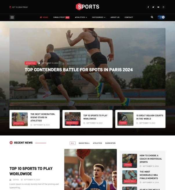 Sports & Reviews